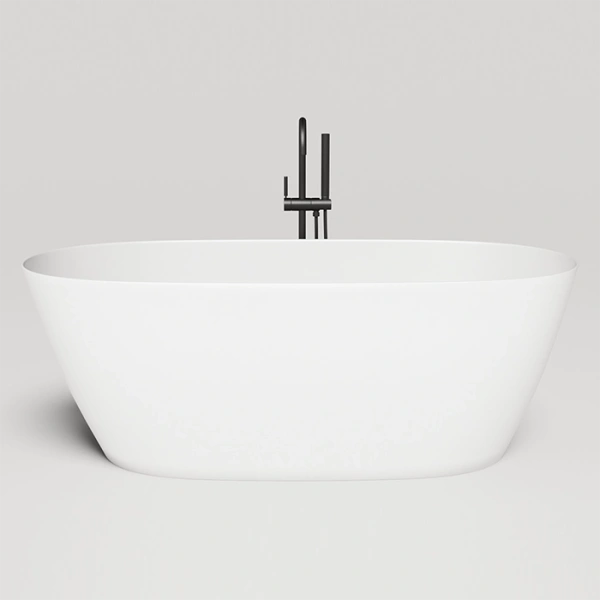 ванна отдельностоящая 165х75 см salini sofia light 103611g, материал: s-sense, цвет: белый глянцевый