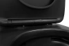 унитаз компакт azario black queen az-8380 напольный, безободковый, с бачком и сиденьем микролифт, 60.5х37х80 см, черный матовый
