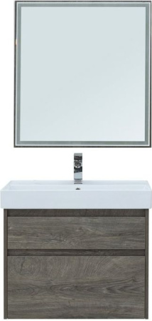 мебель для ванной aquanet nova lite 75 дуб рошелье (2 ящика)