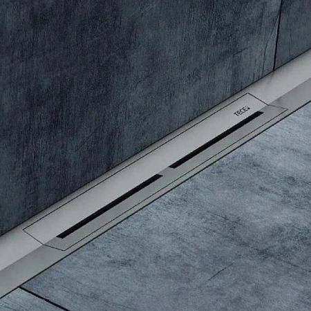 душевой лоток 90 см tece tecedrainprofile 670913 обрезной, с решеткой, с покрытием pvd красный позолоченный, глянец