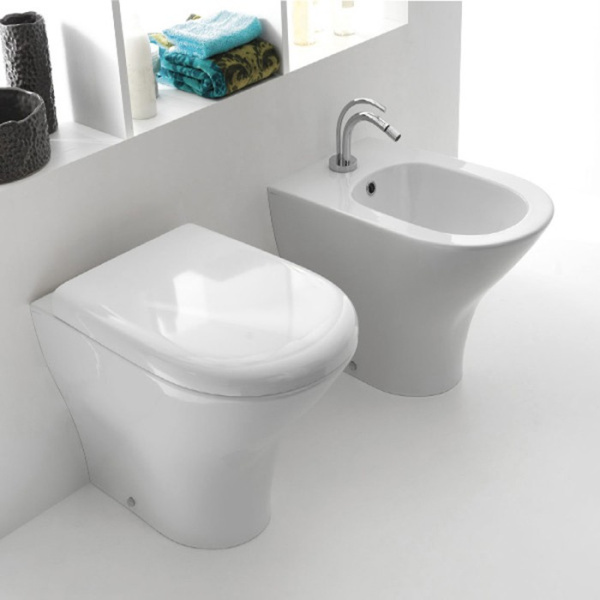 биде напольное kerasan aquatech 372101