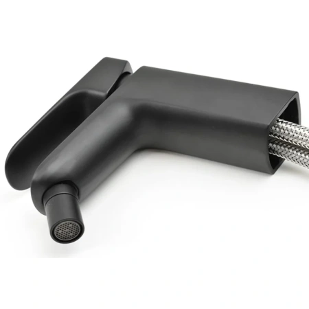 смеситель paini nove 09yo304 для биде, без донного клапана, черный матовый