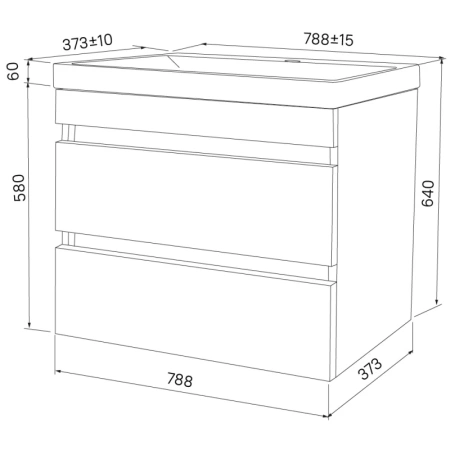 тумба с раковиной iddis zodiac 80 zod8cb0i95k подвесная белая