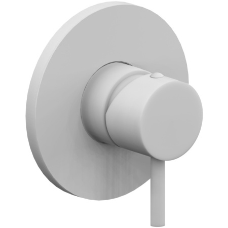 Смеситель Paffoni Light LIG011BO для душа, встраиваемый, с внутренней частью, белый матовый