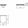 комплект унитаза с инсталляцией ideal standart tesi p386801 с сиденьем микролифт и клавишей смыва хром.
