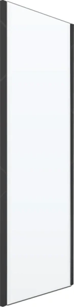 душевой уголок rgw stilvoll sv-12b+80 см (148,5-150)x80x195 профиль черный матовый, стекло прозрачное