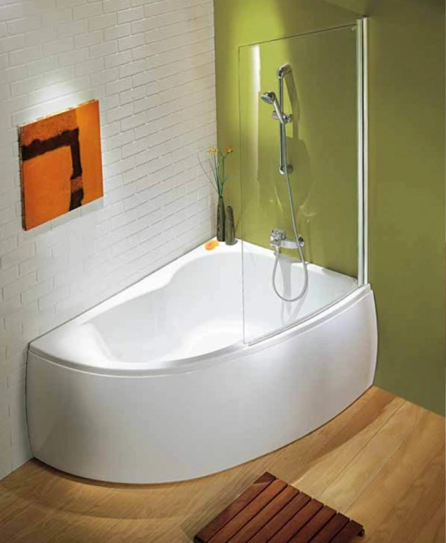 акриловая ванна jacob delafon micromega duo e60221-00 асимметричная, 170х105 см