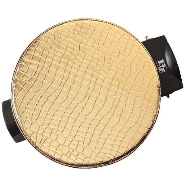 Мусорное ведро Camelos 05GKR-9 золото крокодил