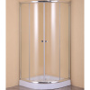 Душевой уголок Agger A01-090MCR 90×90 см, профиль хром, стекло матовое