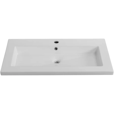 раковина cezares czr-8070-80 81x46 см, накладная, белый