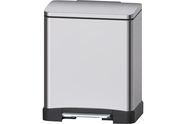 Мусорное ведро Weltwasser WW ME WW LASSY MT 12L с педалью, матовая сталь