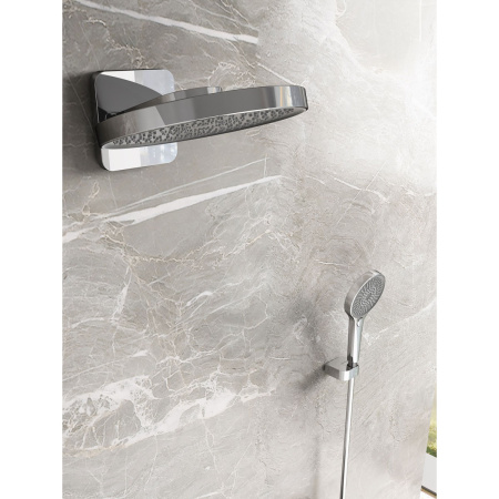 душевая система vincea futura vsfw-2f12tch, термостатическая, на 3 потребителя, цвет хром