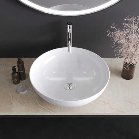 раковина-чаша cezares 43.5 czr-new-43-lvb белая