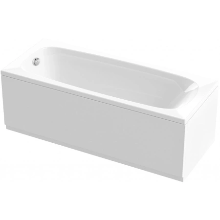акриловая ванна cezares eco 160х70 eco-160-70-41-w37 без гидромассажа