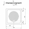 душевой поддон 90×90 см ideal standard t266201 connect