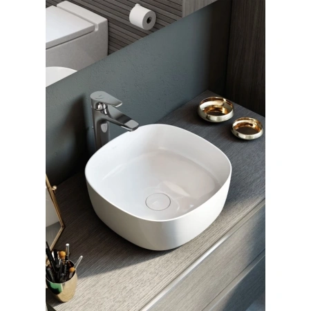раковина 37x37 см roca inspira soft 327502000