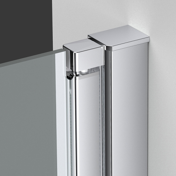 душевой уголок vincea alpha 90×90 vsr-3alp9090mt профиль хром, стекло текстурное