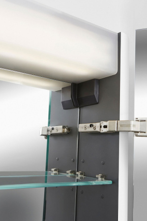 зеркальный шкаф am.pm sensation 80 r белый глянец