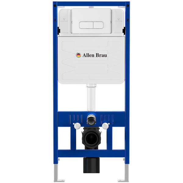 инсталляция allen brau pneumatic pro 9.11101.20 для унитаза без клавиши смыва