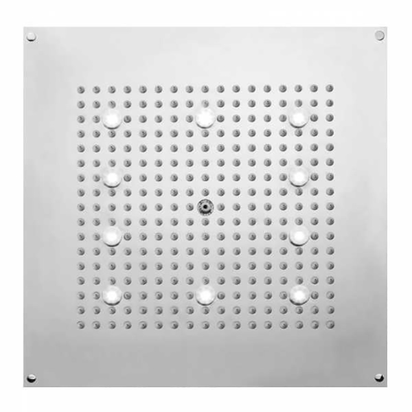 верхний душ bossini cube h37453.094 никель