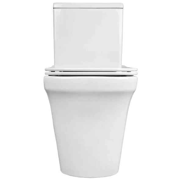 унитаз компакт azario candy az-1503b напольный, безободковый, с бачком и сиденьем микролифт, 62х37х78 см, белый