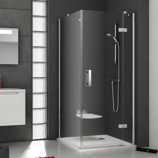 Душевая стенка Ravak Smartline SMPS-100 L 9SLA0A00Z1 профиль хром, стекло прозрачное