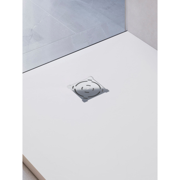душевой поддон из искусственного камня rgw st-0137w 16152713-01 130x70 см, белый