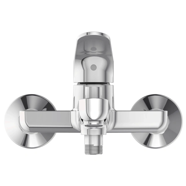 смеситель для ванны с душем jacob delafon brive e75766-cp, хром