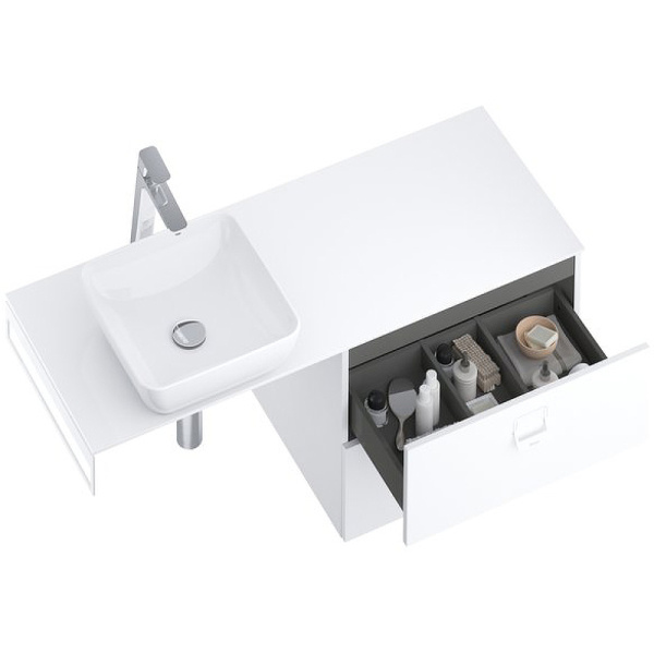 столешница под раковину ravak comfort 120 x000001381 белая