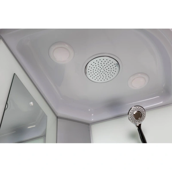 душевая кабина niagara ng-2307-14 (80х80х215) высокий поддон(38см) стекло матовое