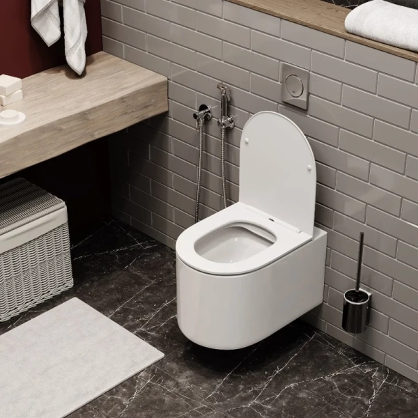 унитаз cerutti spa tanaro aria ct8910 подвесной с сиденьем микролифт