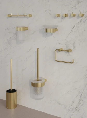 мыльница iddis petite petg0sgi42 золото матовое