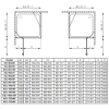 душевой уголок radaway torrenta kdj 100 r×80 прозрачное