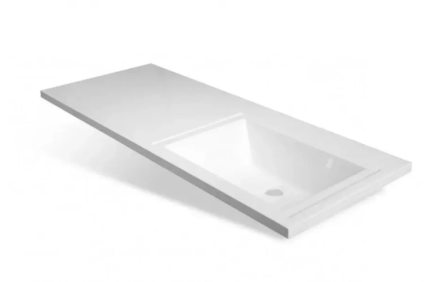 раковина-столешница эстет даллас 1200 r фр-00001528 над стиральной машиной, правая, 120.2х48.2х14.5 см