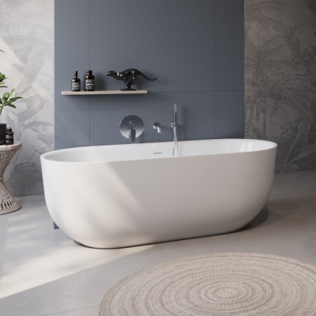 ванна акриловая отдельностоящая belbagno bb706-1700-770