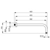 душевой комплект 303 мм ideal standard ceratherm t100 a7573a5