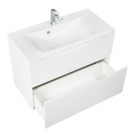 раковина belbagno 90 bb900/450-lv-art-ast-nero черная матовая