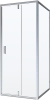душевой уголок niagara nova 80х70 ng-63-8a-a70 профиль хром, стекло прозрачное