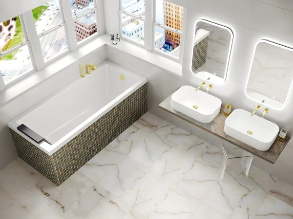 акриловая ванна whitecross wave 180x80 0101.180080.100 без гидромассажа