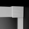 душевая дверь radaway idea white dwj 100 right 387014-04-01r прозрачное