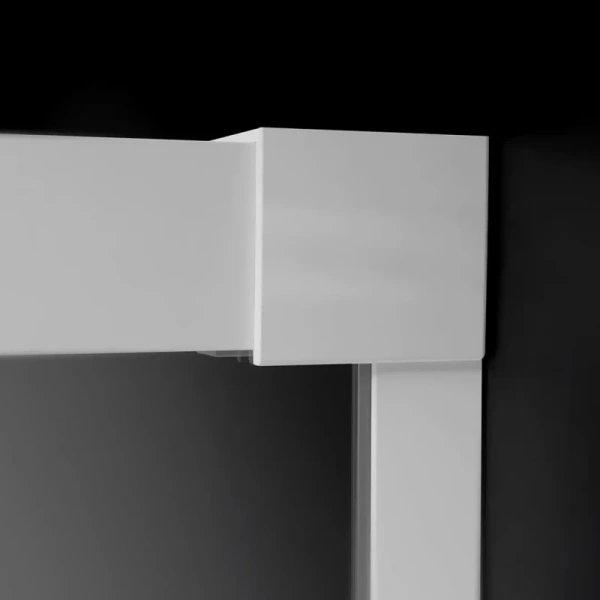 душевая дверь radaway idea white dwj 100 left 387014-04-01l прозрачное