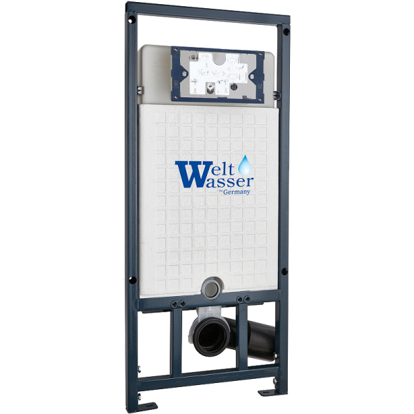 инсталляция для унитазов weltwasser ww ins marberg 507 se gl-wt с квадратной кнопкой белая