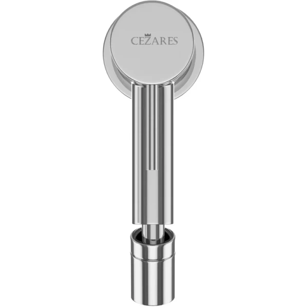 смеситель cezares leaf leaf-bsm-l-01-w0 для биде, без донного клапана, хром