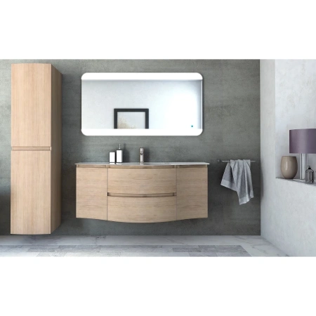 подвесной шкаф cezares vague 34 l 54836 rovere tabacco
