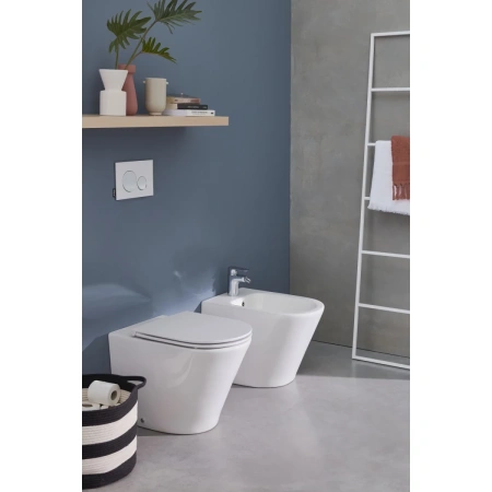 приставной безободковый унитаз jacob delafon rodin+ edaa102-00