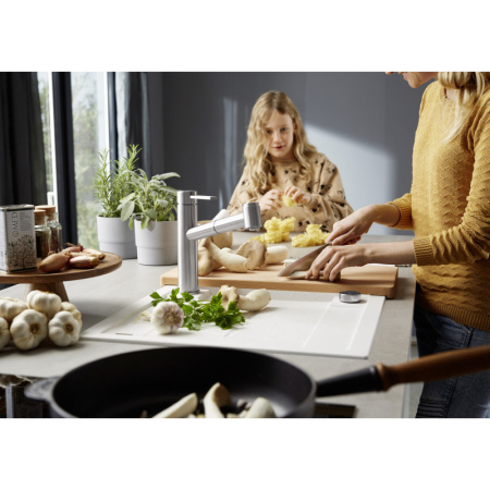 мойка кухонная blanco metra 5s 518871 темная скала