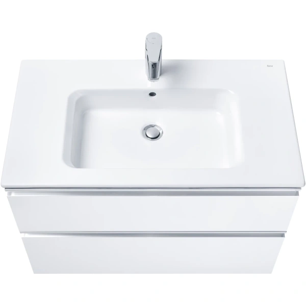 тумба белый глянец 78,5 см roca the gap a857399806