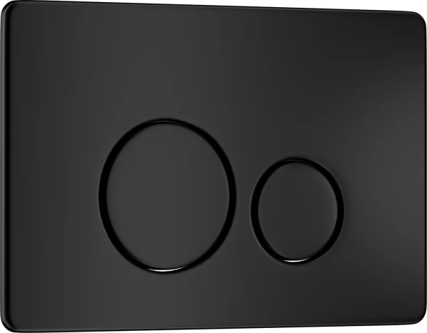 клавиша для инсталляции grossman style 700.k31.05.21m.21m для унитаза, пластик, черная матовая