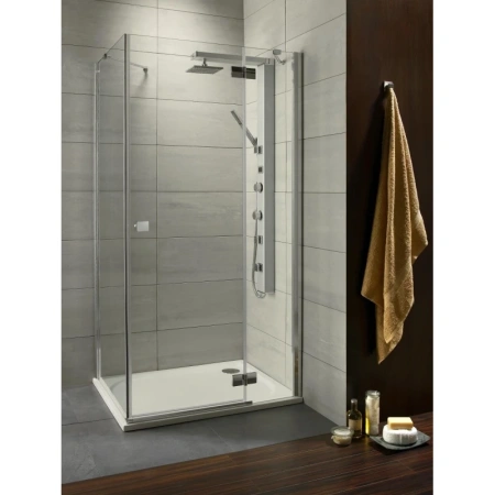 Душевой уголок Radaway Almatea KDJ 80 R×80 графитовое