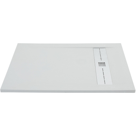 душевой поддон 160×90 см aquanet delight 00258887 из искусственного камня, серый